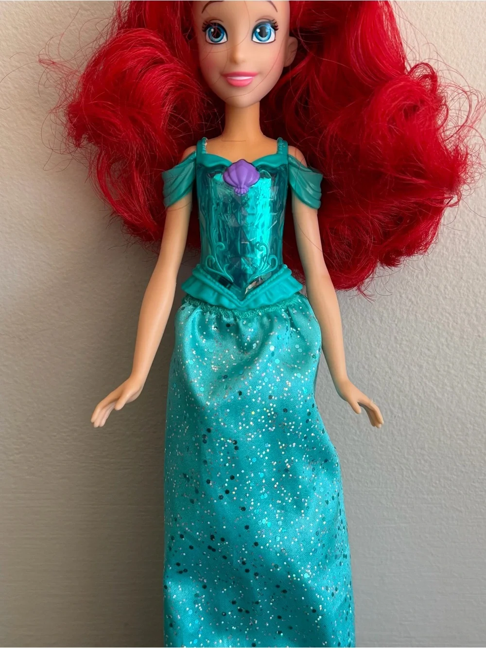 Disney Princess Little Mermaid Ariel Royal Shimmer Glitter Doll Crown Skirt 2021